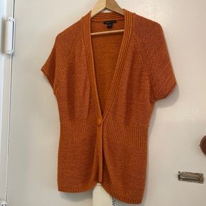 🎉NEW LISTING 🎉 August Silk Women’s Short Sleeve Cardigan Sweater Sz XL